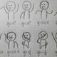 Illustration for article titled Dancing Stick Figures Graph Mathematical Functions With Their Arms